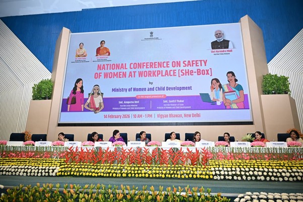 Ministry of Women and Child Development organises National Conference on Safety of Women at Workplace (SHe-Box)-1