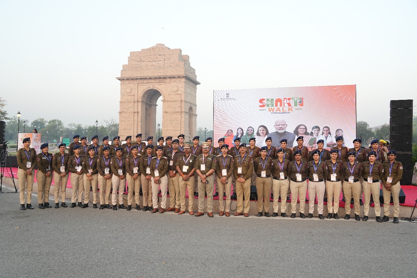 ‘Shakti Walk #SheLeadsBharat’ held at Kartavya Path to Celebrate International Women’s Day 2026